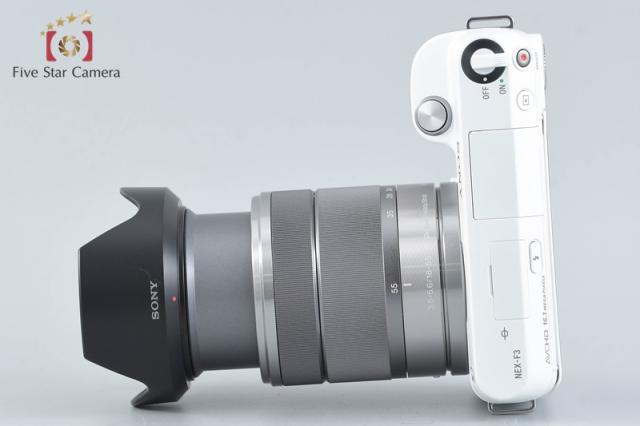 【中古】SONY ソニー α NEX-F3 ズームレンズキット ホワイト シャッター回数僅少_6