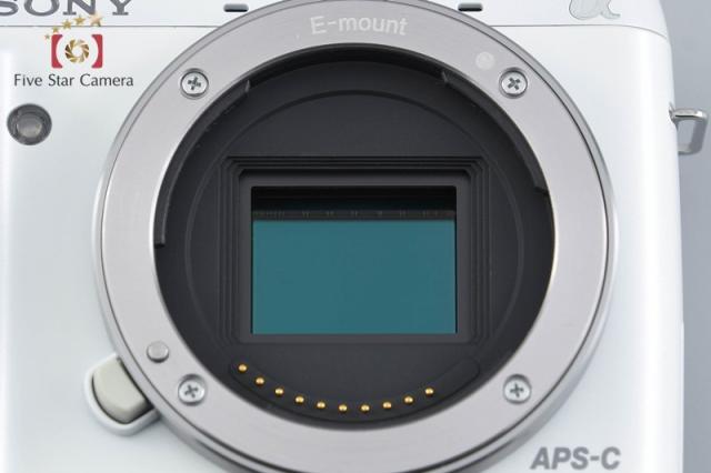 【中古】SONY ソニー α NEX-F3 ズームレンズキット ホワイト シャッター回数僅少_8