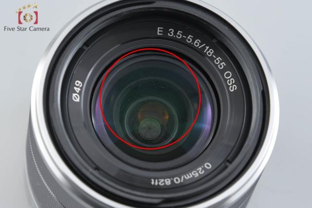 【中古】SONY ソニー α NEX-F3 ズームレンズキット ホワイト シャッター回数僅少_11