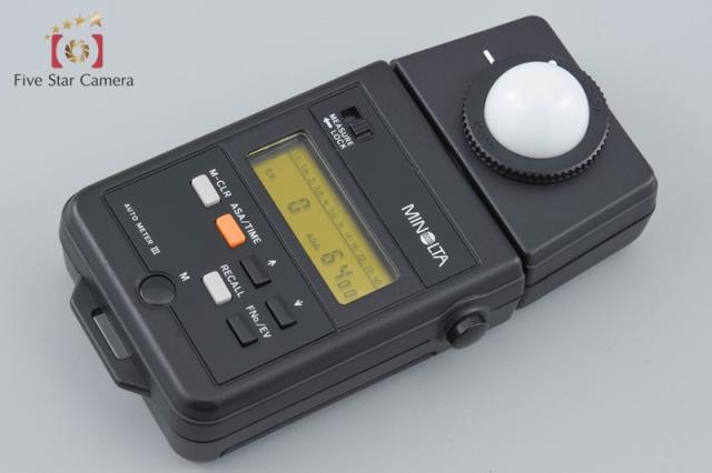 【中古】MINOLTA ミノルタ AUTO METER III_1