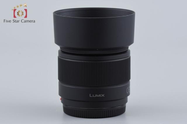 【中古】Panasonic パナソニック LUMIX G 25mm f/1.7 ASPH. H-H025 ブラック_7