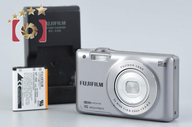 【中古】FUJIFILM 富士フイルム FINEPIX JX690 シルバー コンパクトデジタルカメラ