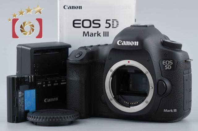 【中古】Canon キヤノン EOS 5D Mark III デジタル一眼二眼レフ写真器