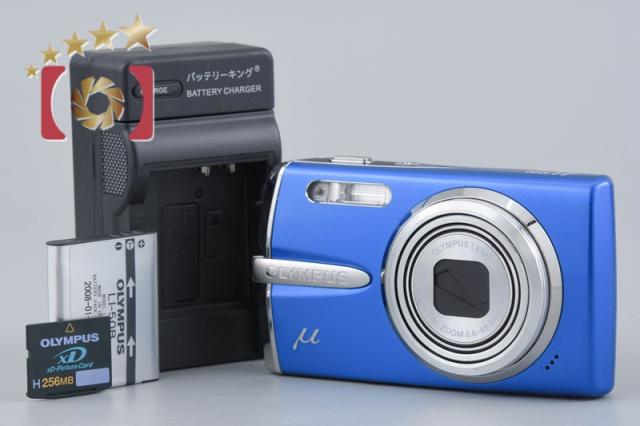 OLYMPUS デジカメ u1020 ブルー カメラ OLYMPUS デジカメ u1020 ブルー