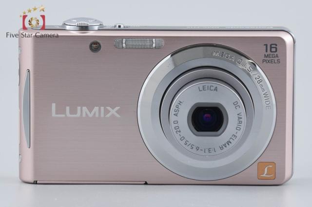 中古】Panasonic パナソニック LUMIX DMC-FH5 ピンクゴールド 