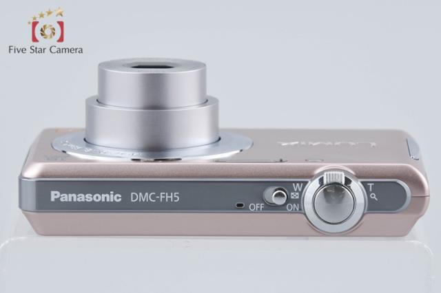 中古】Panasonic パナソニック LUMIX DMC-FH5 ピンクゴールド 