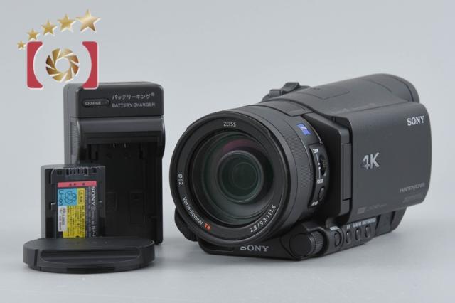 【中古】SONY ソニー HANDYCAM FDR-AX100 ビデオカメラ
