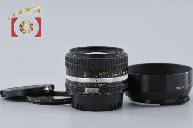 【中古】Nikon ニコン Ai-S NIKKOR 50mm f/1.4