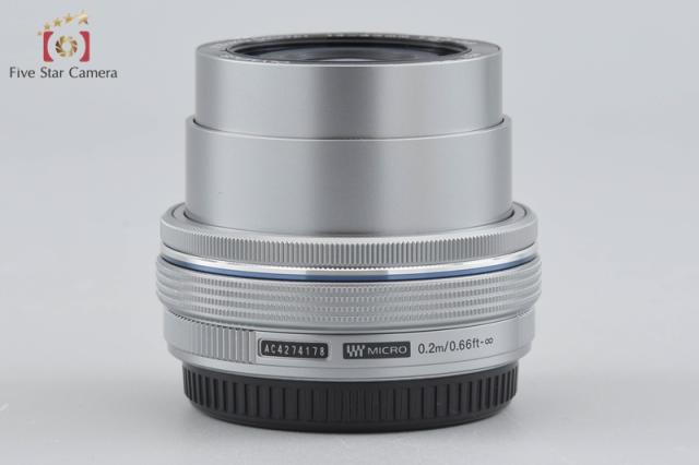 【中古】OLYMPUS オリンパス M.ZUIKO DIGITAL ED 14-42mm f/3.5-5.6 EZ シルバー_8