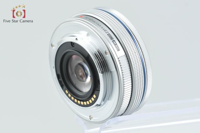 【中古】OLYMPUS オリンパス M.ZUIKO DIGITAL ED 14-42mm f/3.5-5.6 EZ シルバー_3