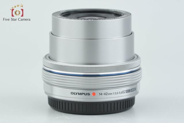 【中古】OLYMPUS オリンパス M.ZUIKO DIGITAL ED 14-42mm f/3.5-5.6 EZ シルバー_6