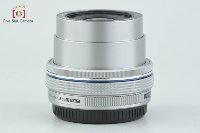 【中古】OLYMPUS オリンパス M.ZUIKO DIGITAL ED 14-42mm f/3.5-5.6 EZ シルバー_7