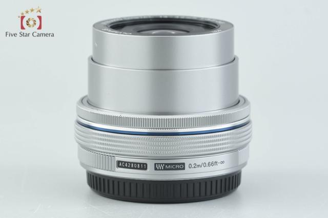 【中古】OLYMPUS オリンパス M.ZUIKO DIGITAL ED 14-42mm f/3.5-5.6 EZ シルバー_8