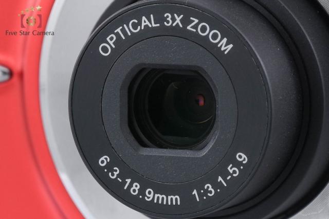 【中古】SANYO 三洋電機 DSC-X1260 レッド コンパクトデジタルカメラ_7