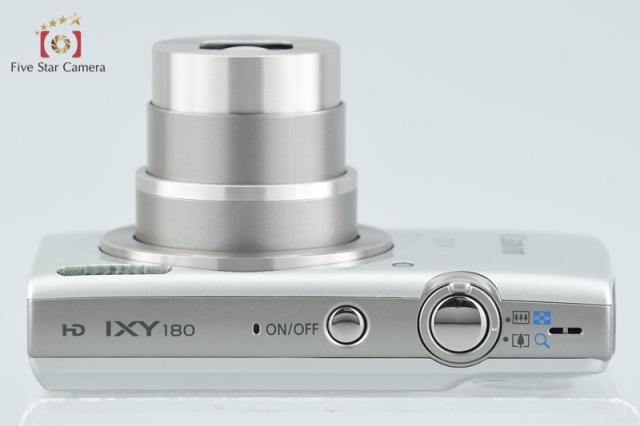 中古】Canon キヤノン IXY 180 シルバー コンパクトデジタルカメラ 元