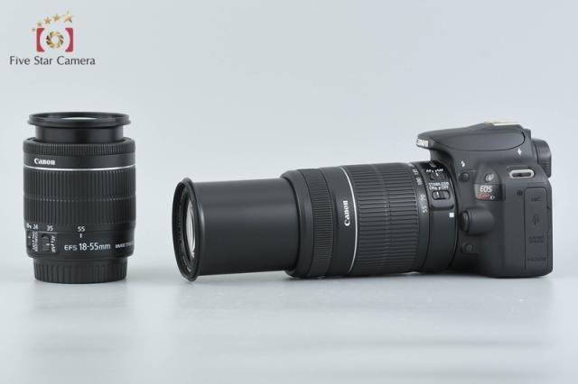 【中古】Canon キヤノン EOS Kiss X7 ダブルズームキット ブラック_3