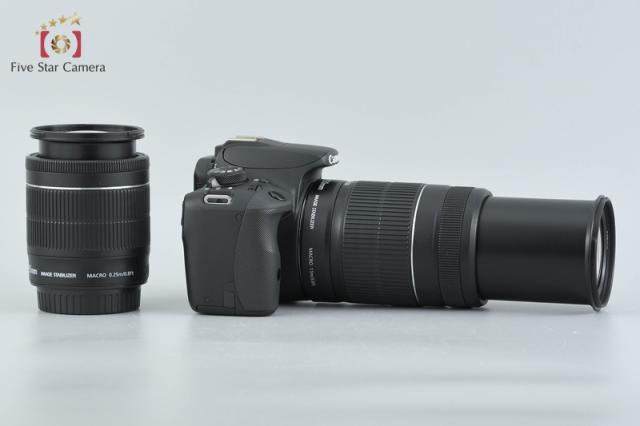 【中古】Canon キヤノン EOS Kiss X7 ダブルズームキット ブラック_4