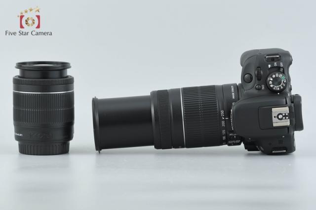 【中古】Canon キヤノン EOS Kiss X7 ダブルズームキット ブラック_5