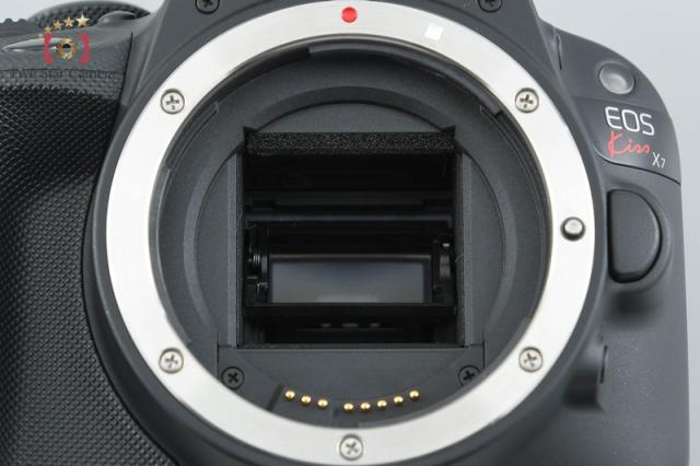 【中古】Canon キヤノン EOS Kiss X7 ダブルズームキット ブラック_7