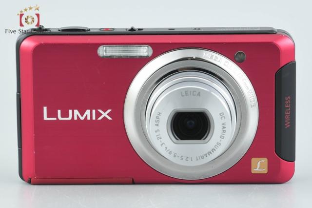 【中古】Panasonic パナソニック LUMIX DMC-FX90 レッド コンパクトデジタルカメラ_1