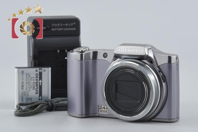 【中古】OLYMPUS オリンパス SZ-14 シルバー コンパクトデジタルカメラ
