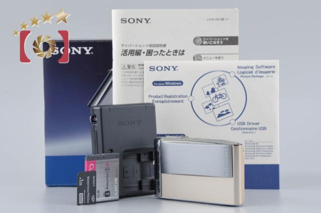 【美品】SONY Cyber-shot DSC-T5 箱付き 中古】SONY ソニー Cyber-Shot DSC-T5 ゴールド コンパクトデジタル