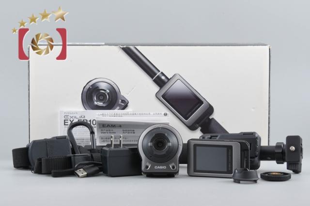【中古】Casio カシオ EXILIM EX-FR100 GYSET コンパクトデジタルカメラ 元箱付き