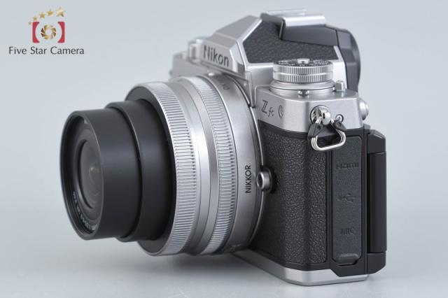 【中古】Nikon ニコン Z fc 16-50 VR レンズキット シルバー シャッター回数僅少 元箱付き_4