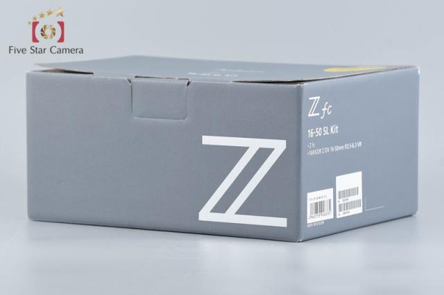 【中古】Nikon ニコン Z fc 16-50 VR レンズキット シルバー シャッター回数僅少 元箱付き_11