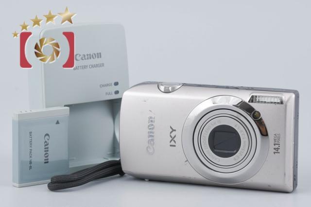 【中古】Canon キヤノン IXY 10S シルバー コンパクトデジタルカメラ