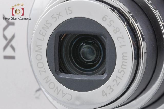 【中古】Canon キヤノン IXY 10S シルバー コンパクトデジタルカメラ_7