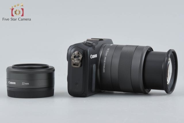 【中古】Canon キヤノン EOS M ダブルレンズキット ブラック_4
