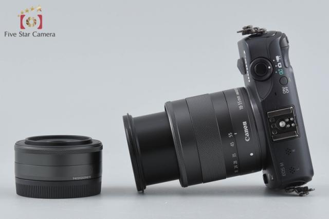 【中古】Canon キヤノン EOS M ダブルレンズキット ブラック_5