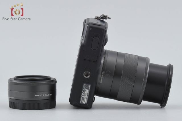 【中古】Canon キヤノン EOS M ダブルレンズキット ブラック_6