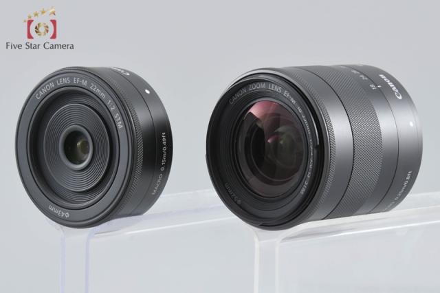 【中古】Canon キヤノン EOS M ダブルレンズキット ブラック_8