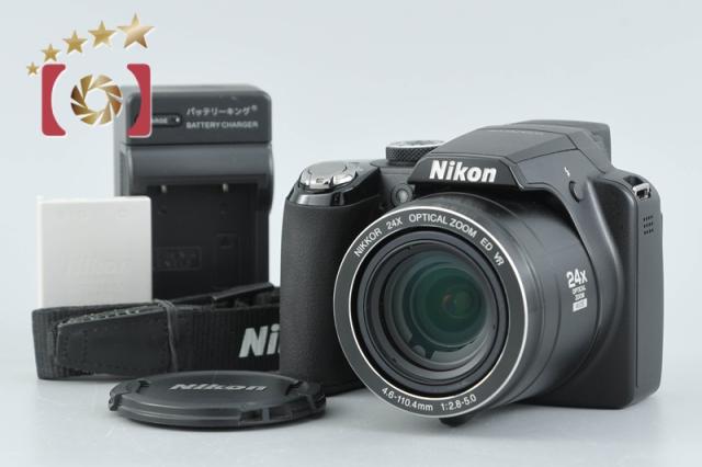 【中古】Nikon ニコン COOLPIX P90 ブラック コンパクトデジタルカメラ