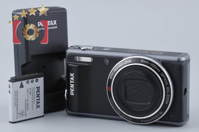 【中古】PENTAX ペンタックス Optio VS20 ノーブルブラック コンパクトデジタルカメラ
