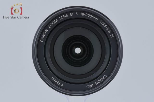 【中古】Canon キヤノン EF-S 18-200mm f/3.5-5.6 IS_4
