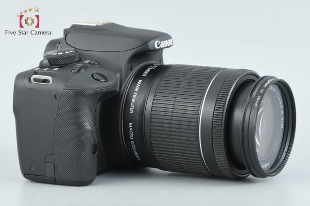 【中古】Canon キヤノン EOS Kiss X7 EF-S 18-55mm IS STM レンズキット ブラック シャッター回数僅少_4