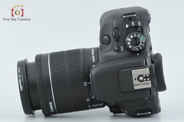 【中古】Canon キヤノン EOS Kiss X7 EF-S 18-55mm IS STM レンズキット ブラック シャッター回数僅少_5