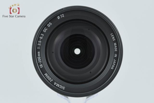 【中古】SIGMA シグマ 18-200mm f/3.5-6.3 DC OS キヤノン用 元箱付き_4