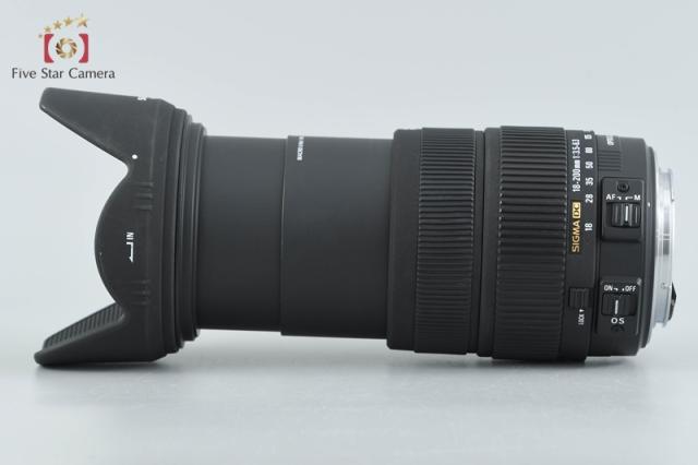 【中古】SIGMA シグマ 18-200mm f/3.5-6.3 DC OS キヤノン用 元箱付き_7