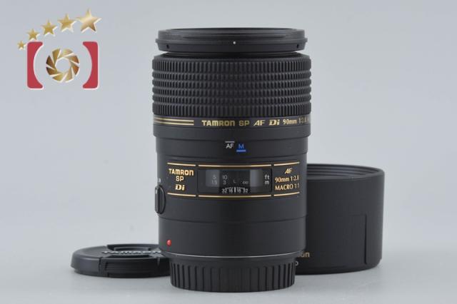 【中古】TAMRON タムロン 272E SP AF 90mm f/2.8 Di MACRO キヤノン用
