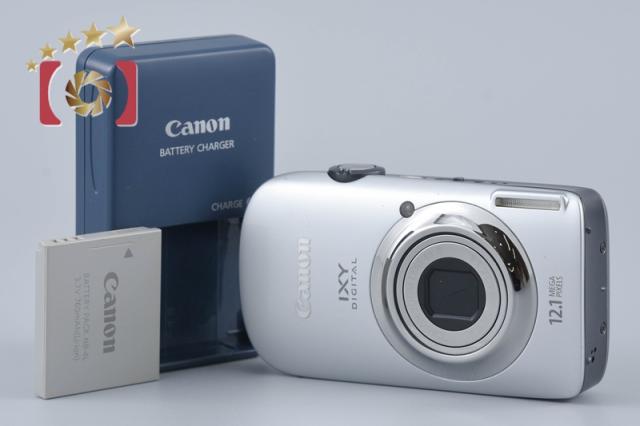 【中古】Canon キヤノン IXY Digital 510 IS シルバー コンパクトデジタルカメラ