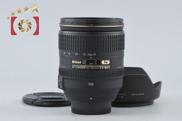 【中古】Nikon ニコン AF-S NIKKOR 24-120mm f/4 G ED VR