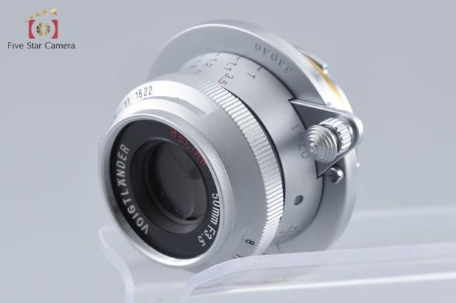 【中古】Voigtlander フォクトレンダー HELIAR 50mm f/3.5 BESSA T HELIAR 101 YEARS MODEL セットレンズ L39 ライカスクリューマウント_2