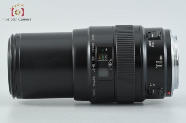 【中古】Canon キヤノン EF 100mm f/2.8 MACRO_6