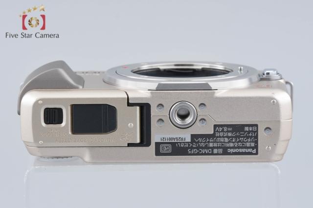 【中古】Panasonic パナソニック LUMIX DMC-GF5 シャンパンゴールド ミラーレス一眼カメラ シャッター回数僅少_6