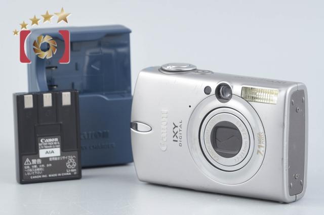 【中古】Canon キヤノン IXY Digital 700 シルバーグレー コンパクトデジタルカメラ