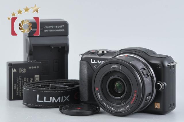 【中古】Panasonic パナソニック DMC-GF5X 14-42mm 電動ズームレンズキット エスプリブラック シャッター回数僅少